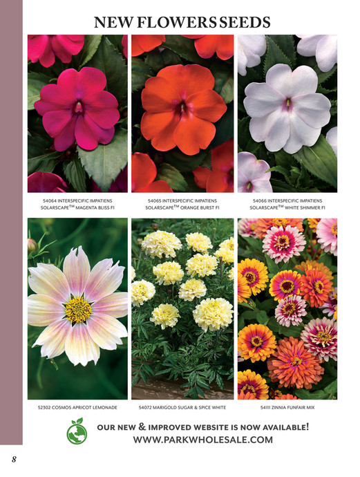 Park Seed - 2022-2023 Park Seed Wholesale Catalog - Page 8-9